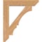 Ekena Millwork Balboa Slat Smooth Bracket, Western Red Cedar, 5 1/2"W x 34"D x 40"H BKT06X34X40BOA06SWR - alternate 2